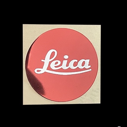 Miếng Dán Kim Loại In Logo Máy Ảnh leica leica Trang Trí Điện Thoại / Máy Tính