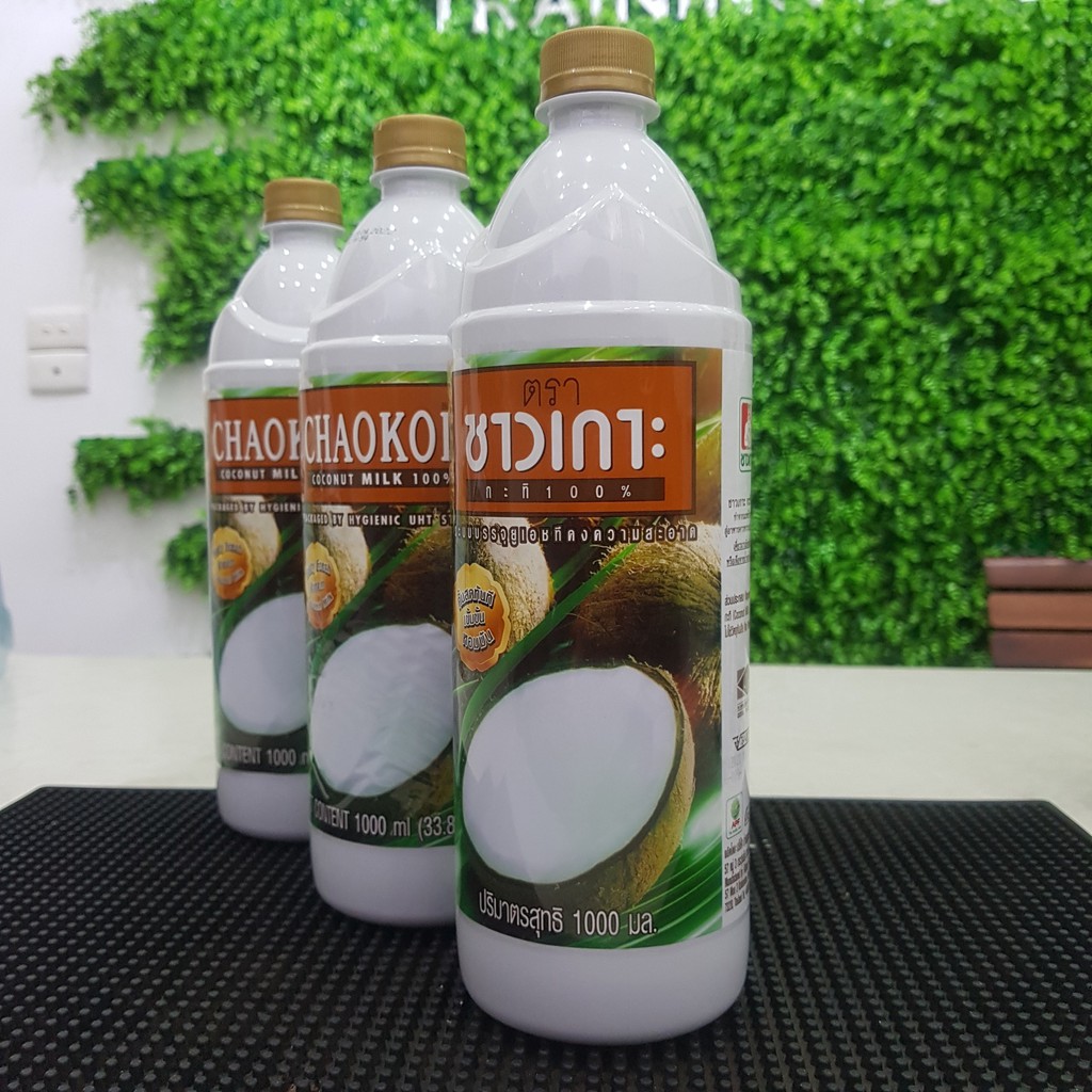 Nước cốt dừa thái CHAOKOH HỘP 1000ml (BAO BÌ MỚI)