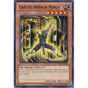 Thẻ bài Yugioh - TCG - Earth Armor Ninja / SP13-EN018'