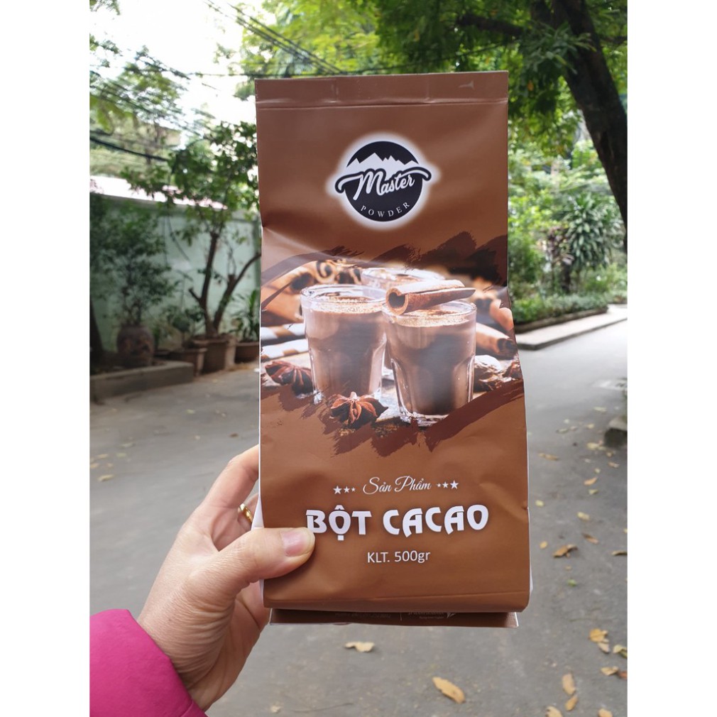 [SỈ] Bột Cacao Nguyên Chất Master 500gr - Đồ Uống Tuyệt Vời Cho Mùa Đông