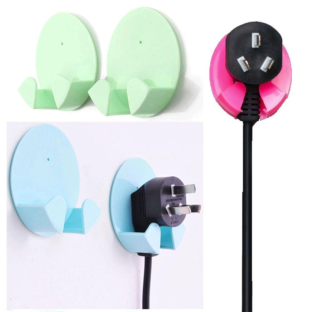 2 Móc Treo Đồ Dán Tường Đa Năng Màu Sắc Ngẫu Nhiên