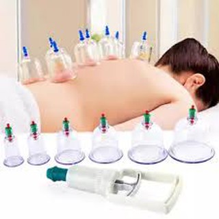 Bộ giác hơi 12 món không dùng lửa THAILAND 100 % ( cao cấp) giảm mỏi, đau nhức ở lưng