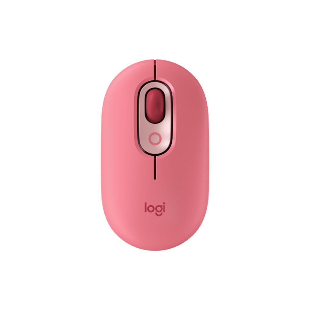 Chuột không dây bluetooth Logitech POP MOUSE - giảm ồn, nút emoji tùy chỉnh