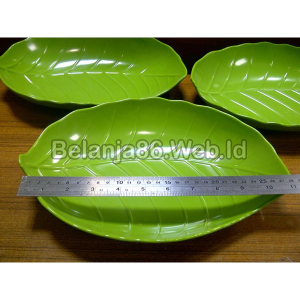 Bộ 3 Đĩa Melamine Hình Chiếc Lá Độc Đáo M6912 (uk.large)