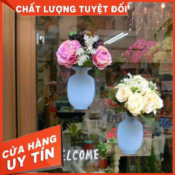 [XẢ KHO+FREE SHIP]  LỌ HOA SILICON DÁN TƯỜNG