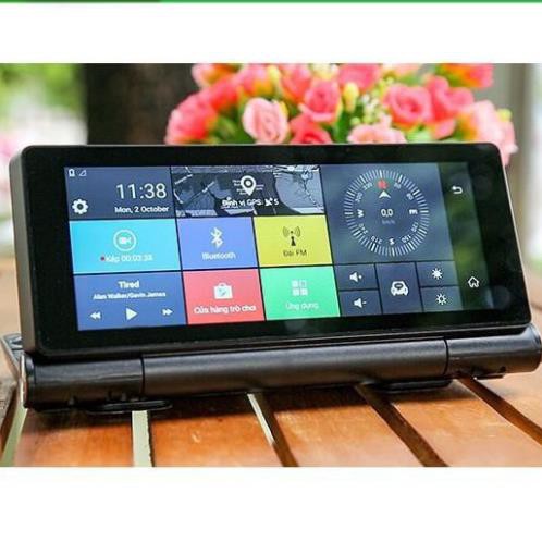 Camera hành trình đặt Taplo C09 Android 4G/Wifi/GPS Dual Cam trước sau .