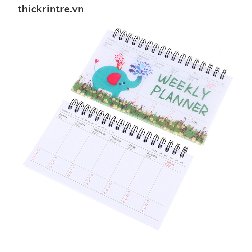 Sổ Ghi Chép Kế Hoạch Hàng Tuần Agenda 2021 2022