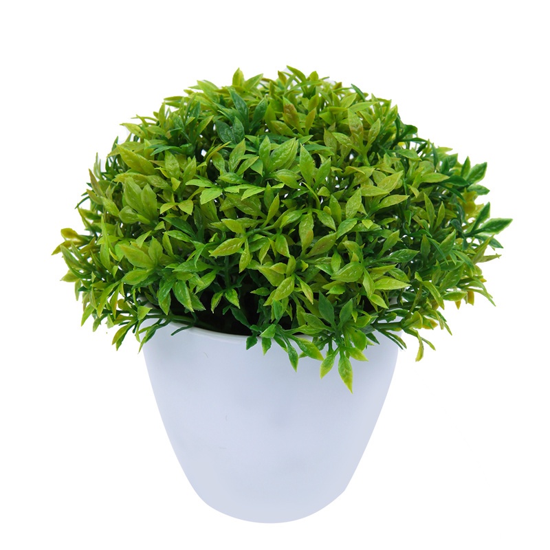 Chậu Cây Giả Bằng Nhựa Dùng Trang Trí Nhà Cửa / Văn Phòng