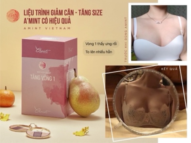 Bột Ngũ Cốc Tăng Vòng 1 A'mint - Tặng Kèm Tài Liệu