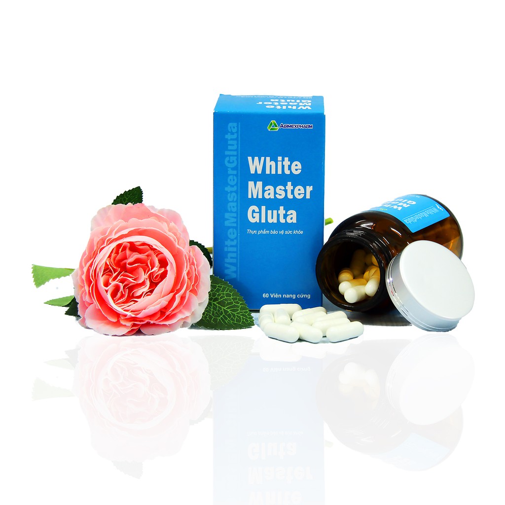 Viên uống giúp trắng da White Master Gluta - Chai 60 viên [CHÍNH HÃNG - GIÁ GỐC]