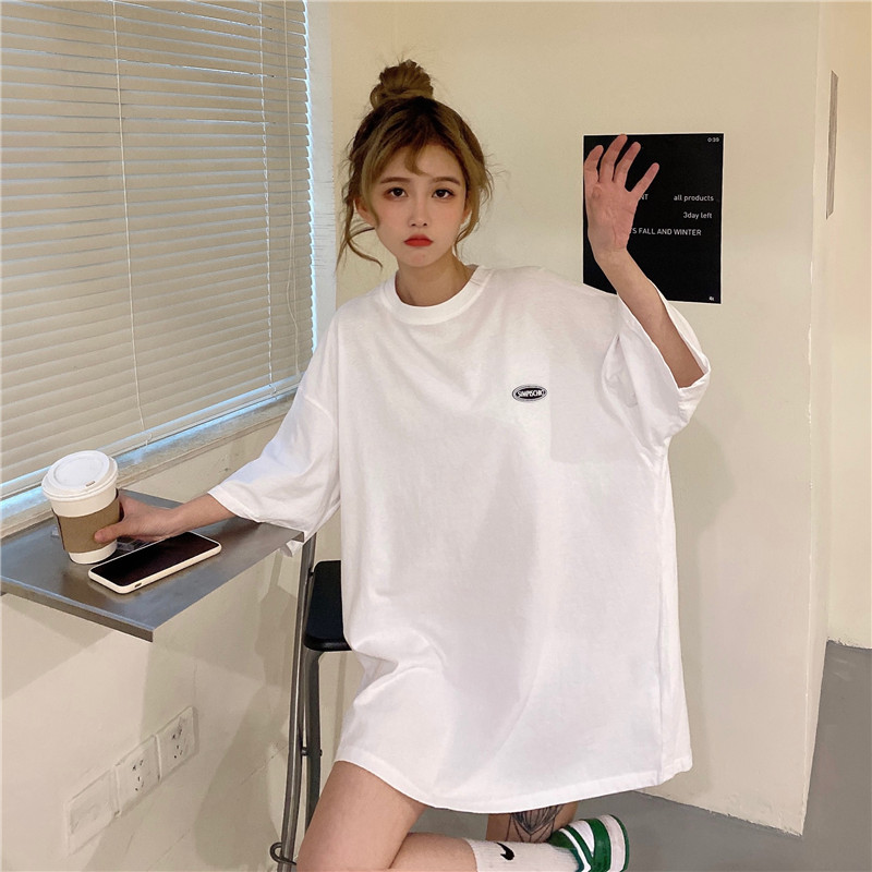 Áo Thun Tay Ngắn Dáng Rộng Màu Sắc Ngọt Ngào Cho Nữ | BigBuy360 - bigbuy360.vn