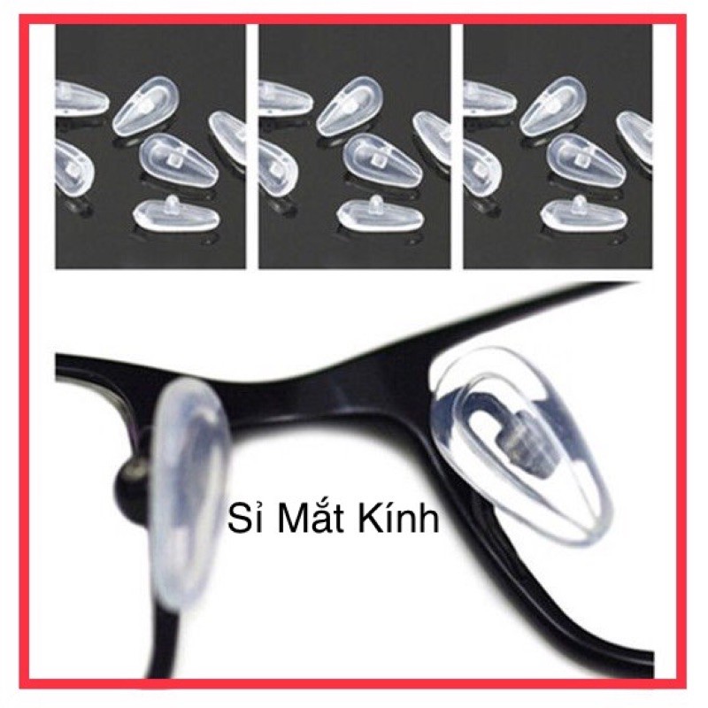 Đệm Mũi Thay Thế Dùng Cho Mắt Kính Phụ Kiện Ve Mũi Kính Mắt MỘT CẶP