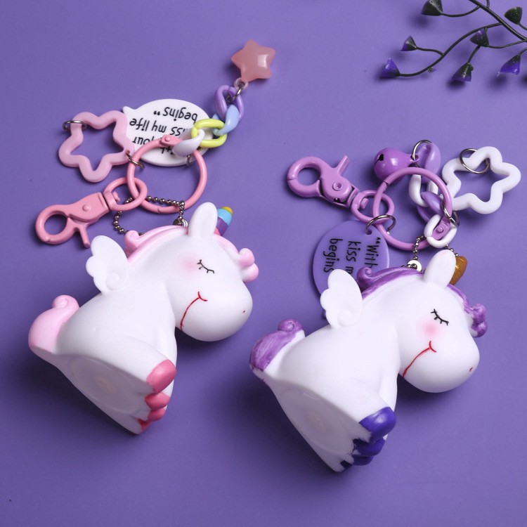 Keychain unicorn Apple Airpods case Silicone protective cover for i9 i10 i11 i12 i13