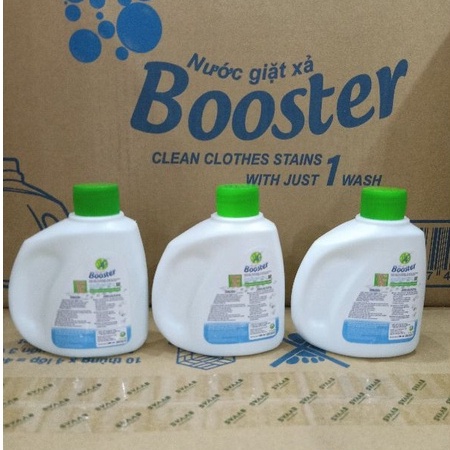 Can nước giặt xả 2IN1 Booster loại 100 ml/can hương hoa nắng lưu hương lâu