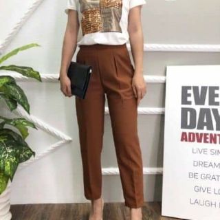 Quần tây nữ khóa sườn 3 màu