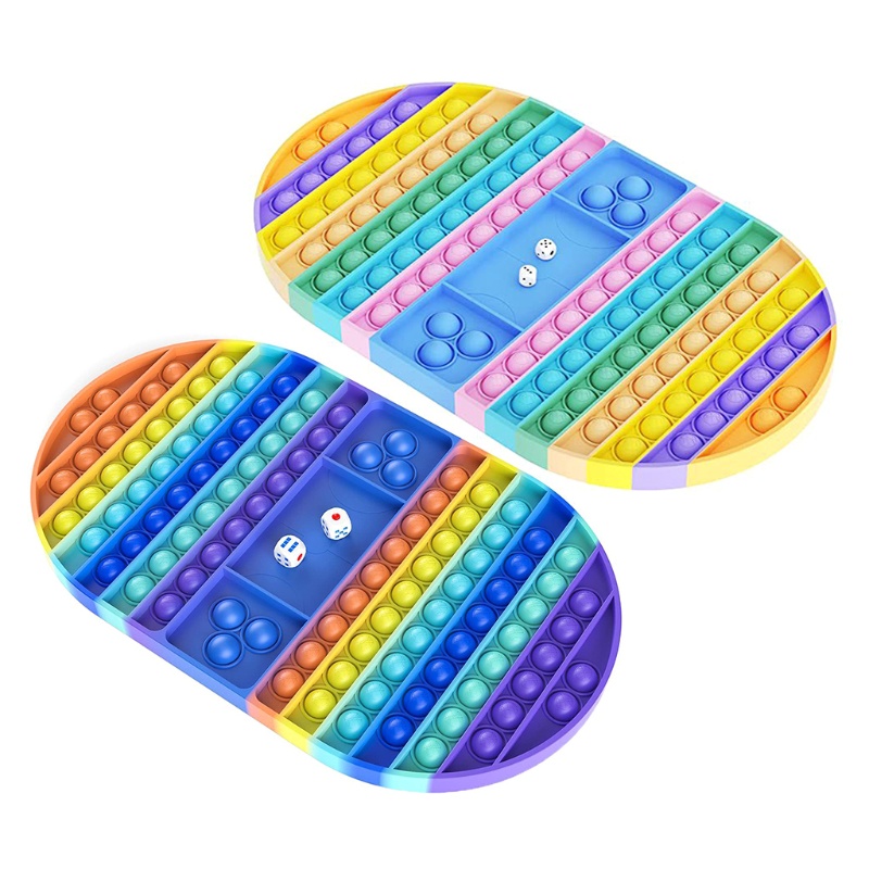 Đồ Chơi Bàn Cờ Bấm Xả Stress 13In Nhiều Màu Sắc Cho Trẻ Em Plus