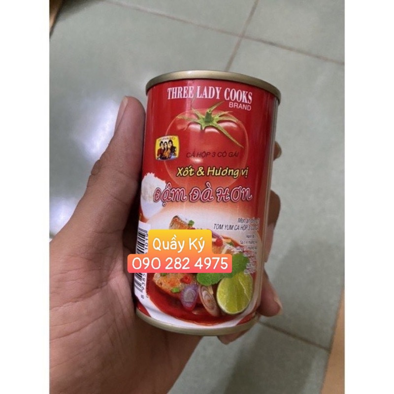 Cá mòi xốt cà 3 cô gái 155gr