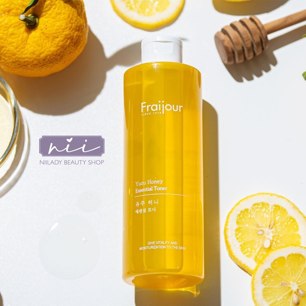 Nước cân bằng Fraijour Yuzu Honey Essential Toner 250ml