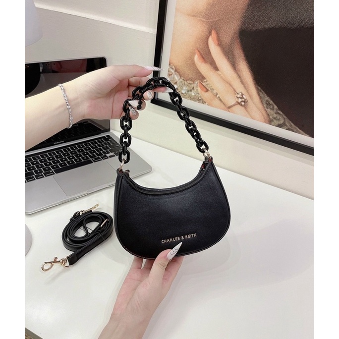 Túi cnk xích mẫu mới kiểu dáng kẹp nách siêu xinh sz 20cm vừa đt