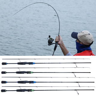 ang Chậm Jigging Rod 1.8M 2.1M 2 Phần Spinning Fishing Rod Siêu Mềm Màu Xanh Lá Cây Màu Xanh Rod Cho Pond Sông Suối-168