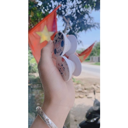 Popsocket bò sữa cute