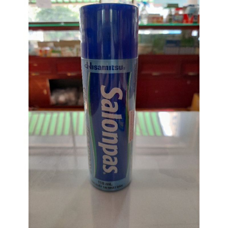 Salonpas_ dạng xịt dùng ngoài giảm đau nhanh chóng