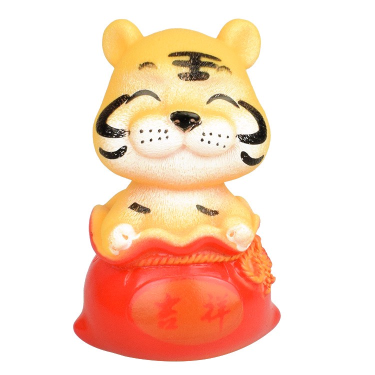 Hổ ngồi hồ lô (nhựa)