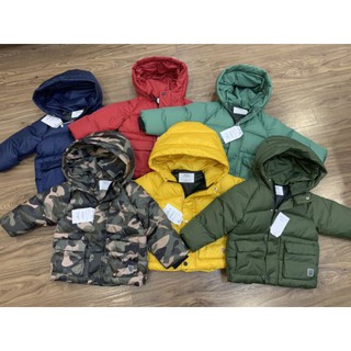 (6 màu) áo phao basic bé trai hãng Zara xuất dư xịn