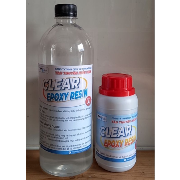 Epoxy chuyên dùng để bọc sợi carbon / sợi thủy tinh hiệu Swancor Đài Loan - 0,5 kg