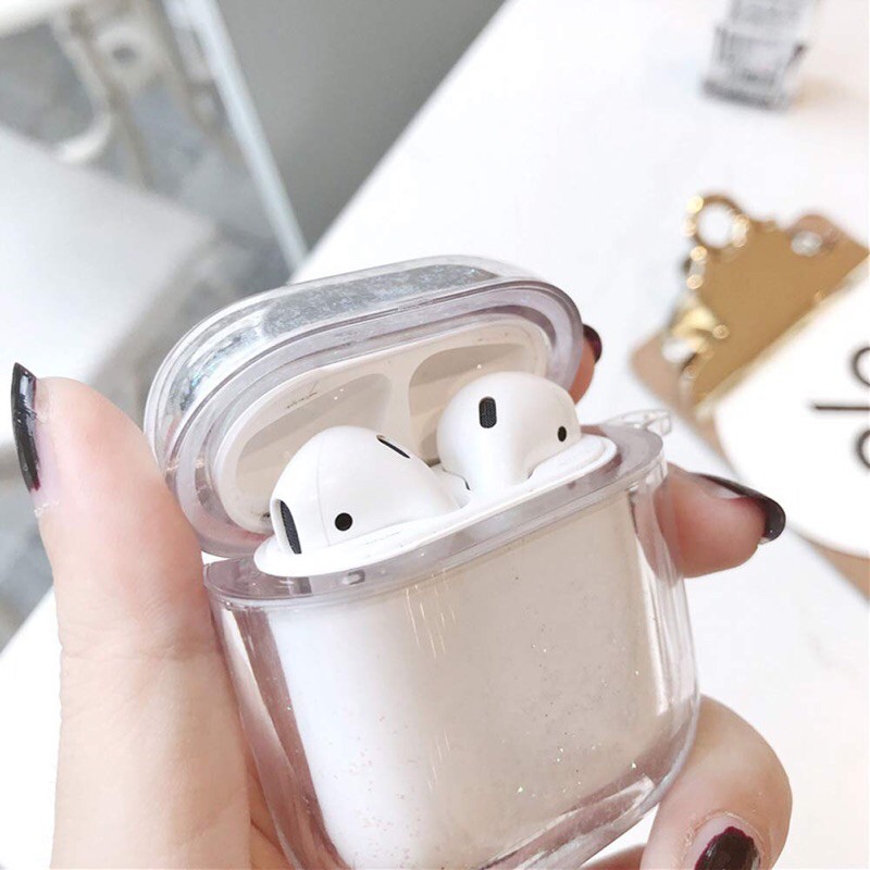 Vỏ silicon trong suốt cho Airpods 1/2/ Pro