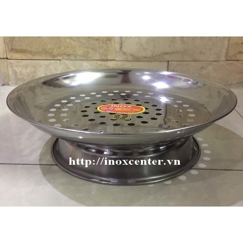 Vỉ hấp, dĩa hấp, xửng hấp inox có đế