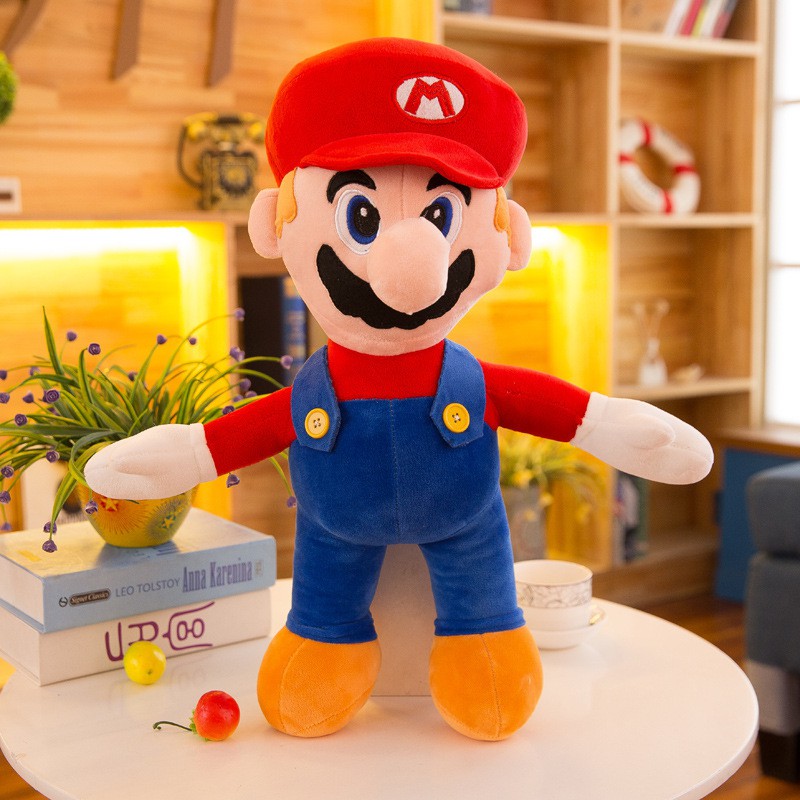 Mới Búp Bê Nhồi Bông Hình Mario Dễ Thương Cho Bé