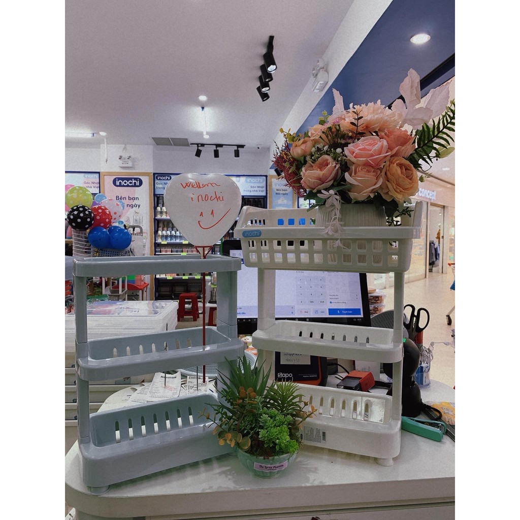 [QUÀ TẶNG KHẨU TRANG HOẶC MÓC DÁN] Kệ nhà bếp -Nachi INOCHI Thông Minh Dùng Đựng Gia Vị Nhà Bếp | BigBuy360 - bigbuy360.vn