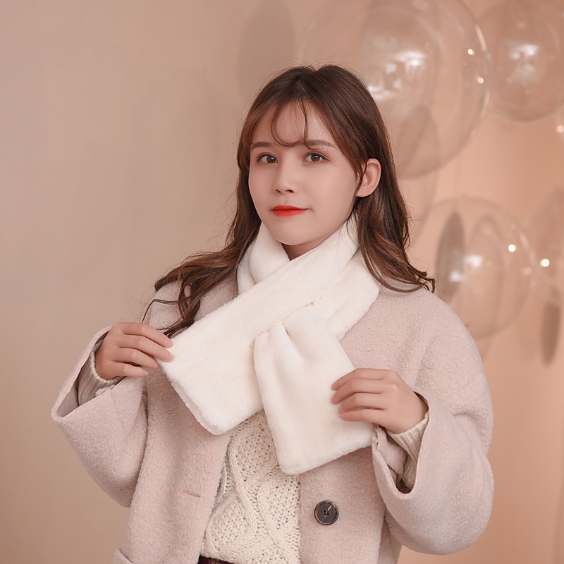 Khăn choàng mùa đông Hàn Quốc dễ thương cho nữ