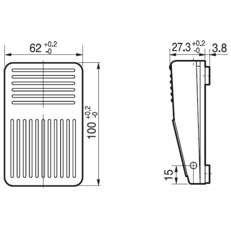 Công tắc bàn đạp HY-101 Hanyoung