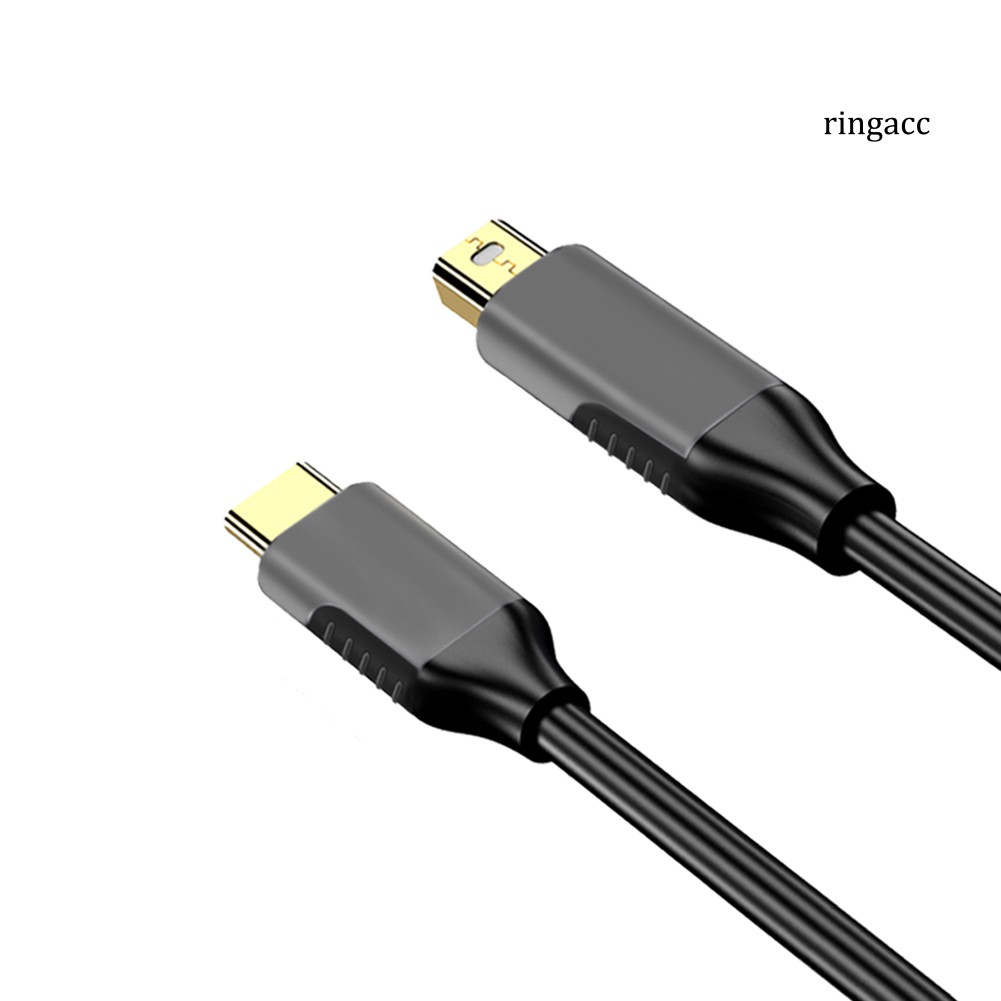 Cáp Chuyển Đổi Usb Type C Sang Mini DisplayPort DP 4K 6FT Cho MacBook