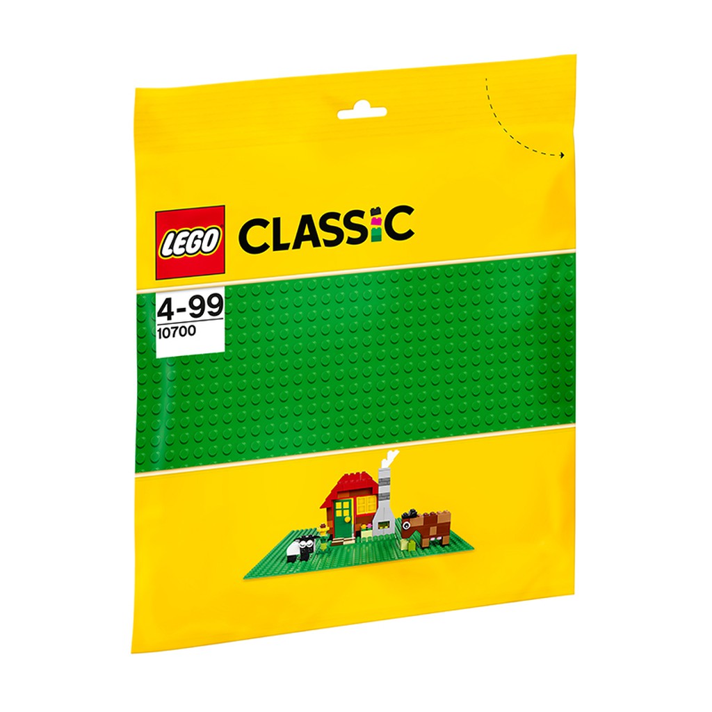 Đồ chơi đế lắp ráp màu xanh lá LEGO-10700