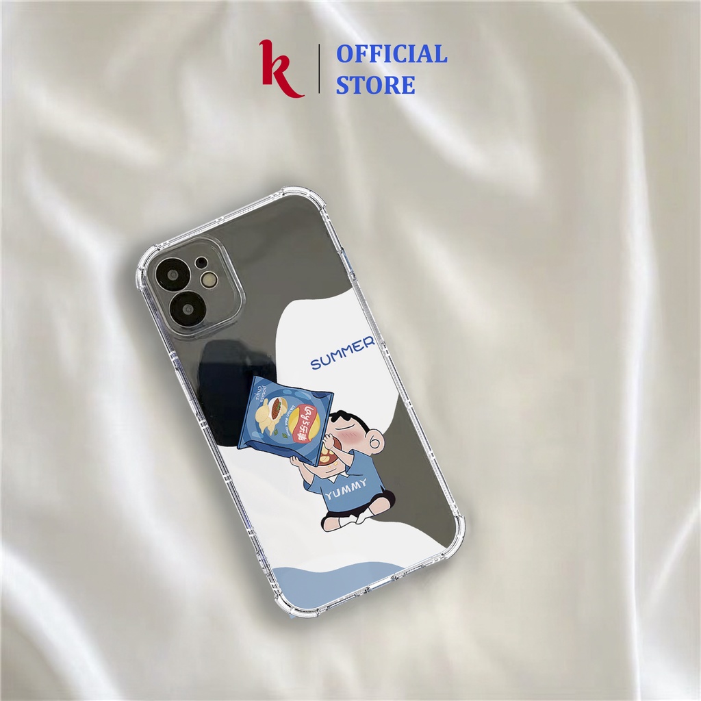 Ốp lưng iphone Yummy dẻo trong viền vuông chống sốc case 14plus 14 pro max 13 12 promax 11 mini 6 6s 7 8 plus x xr xs Se