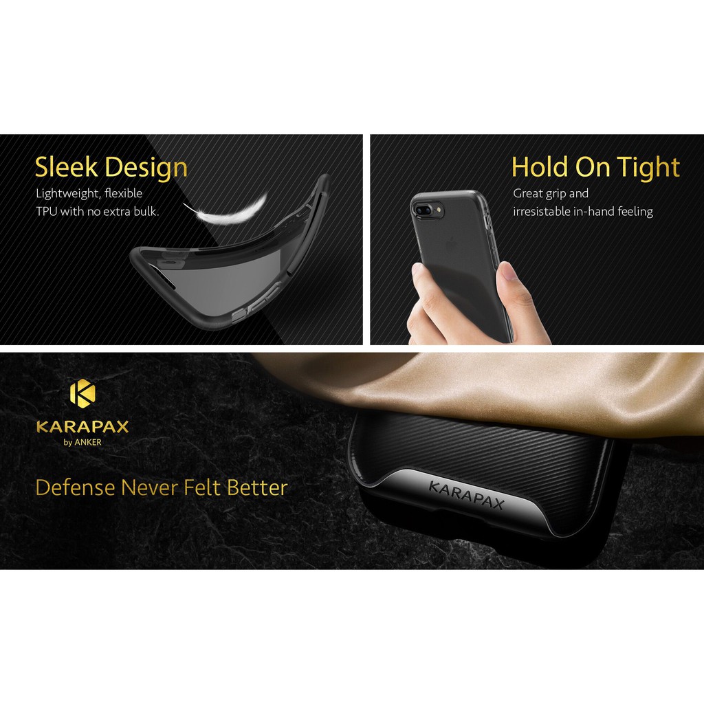 Ốp Lưng ANKER KARAPAX Touch iPhone 7 Plus/8 Plus - A9003 | WebRaoVat - webraovat.net.vn