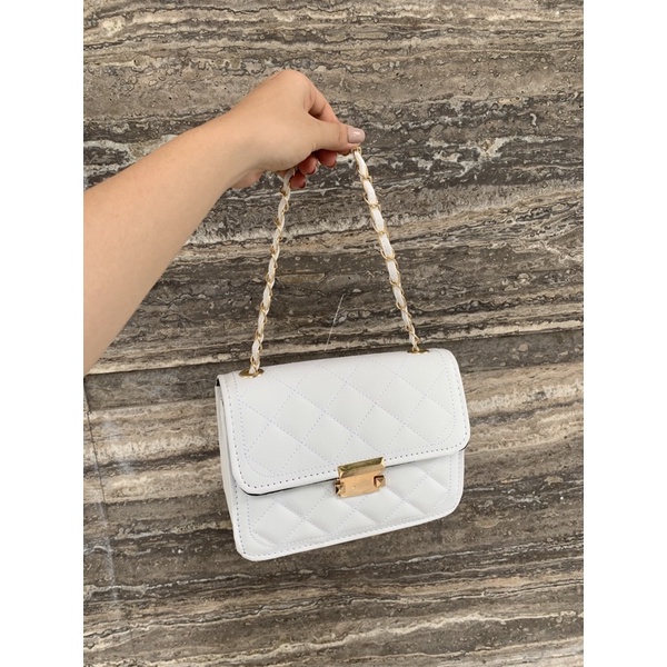 Túi đeo chéo nữ hot trend hình hộp chữ nhật Trendy Rio