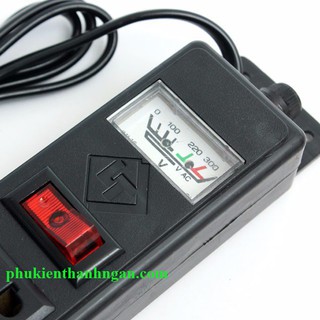 ổ điện 7 phích cắm có công tắc - ổ điện có dây 7 phích cắm