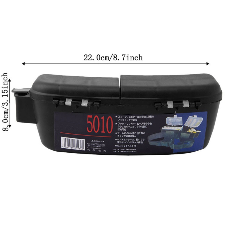 Hộp Đựng Mồi Câu Cá Đeo Hông Tiện Dụng Ốp