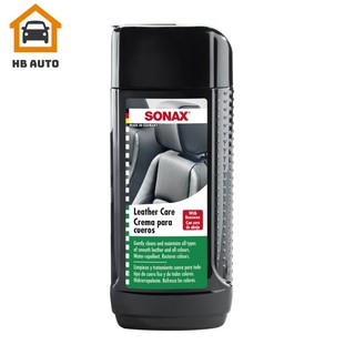 Kem Bảo dưỡng da Sonax Leather Care 250ml 291141 phục hồi và tạo lại độ bóng sáng cho chất liệu da.