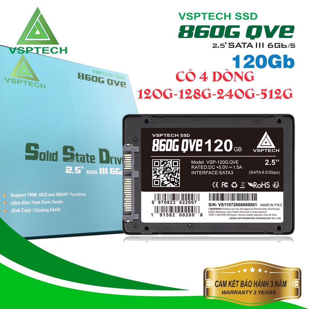 Ổ cứng ssd 240G và 120G đã cài sẵn Win theo yêu cầu, SSD lưu trữ nhanh giúp máy tính mượt hơn và nhanh hơn rất nhiều, | BigBuy360 - bigbuy360.vn