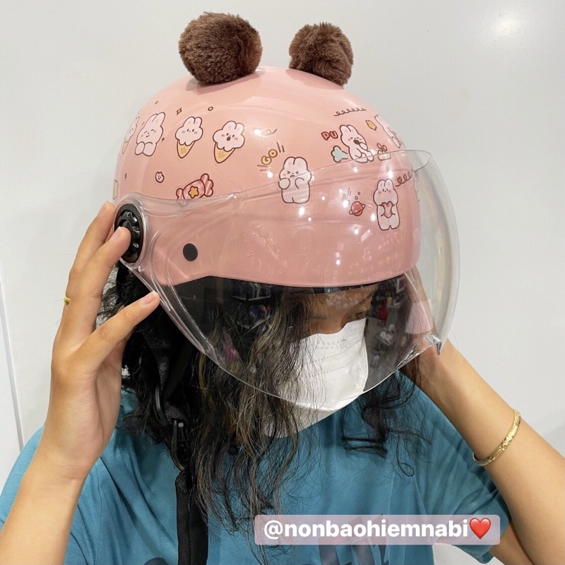 Mũ bảo hiểm siêu xinh