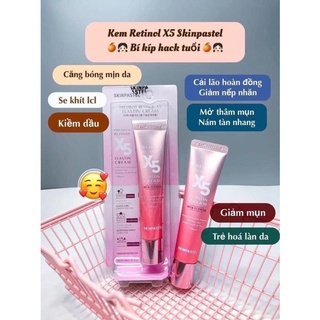 (new) Kem Chống lão Hoá Skinpastel Premium Retinol X5