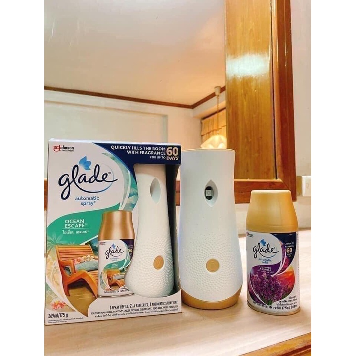 BÌNH  THAY THẾ MÁY XỊT TỰ ĐỘNG GLADE THÁI LAN