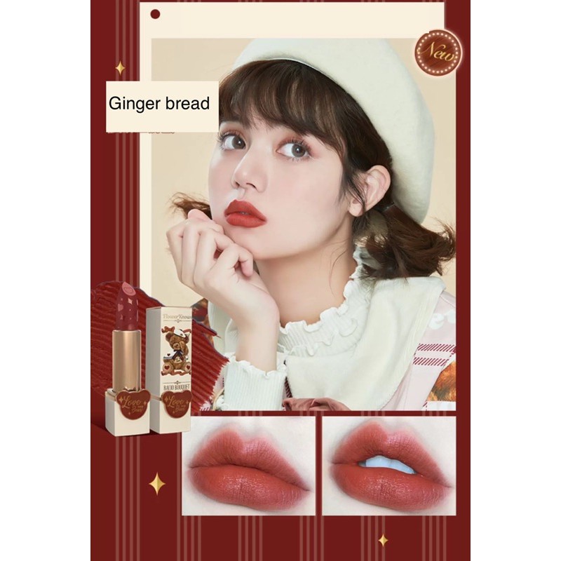 son thỏi vuông vỏ gấu của Flower knows | BigBuy360 - bigbuy360.vn