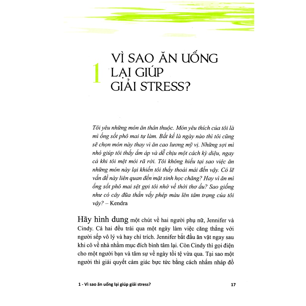 Sách 50 Cách Giải Stress Không Cần Thức Ăn