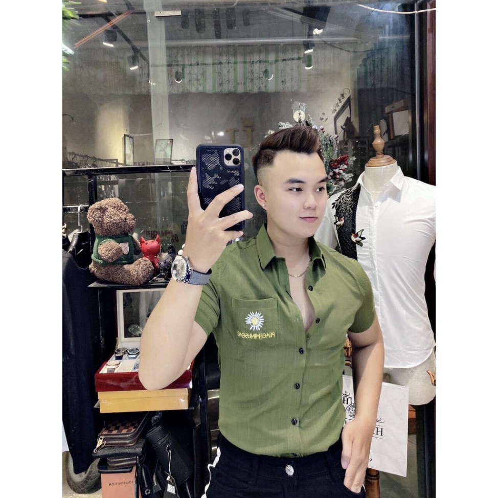 Áo sơ mi nam vải đũi nhật Cao Cấp | BigBuy360 - bigbuy360.vn